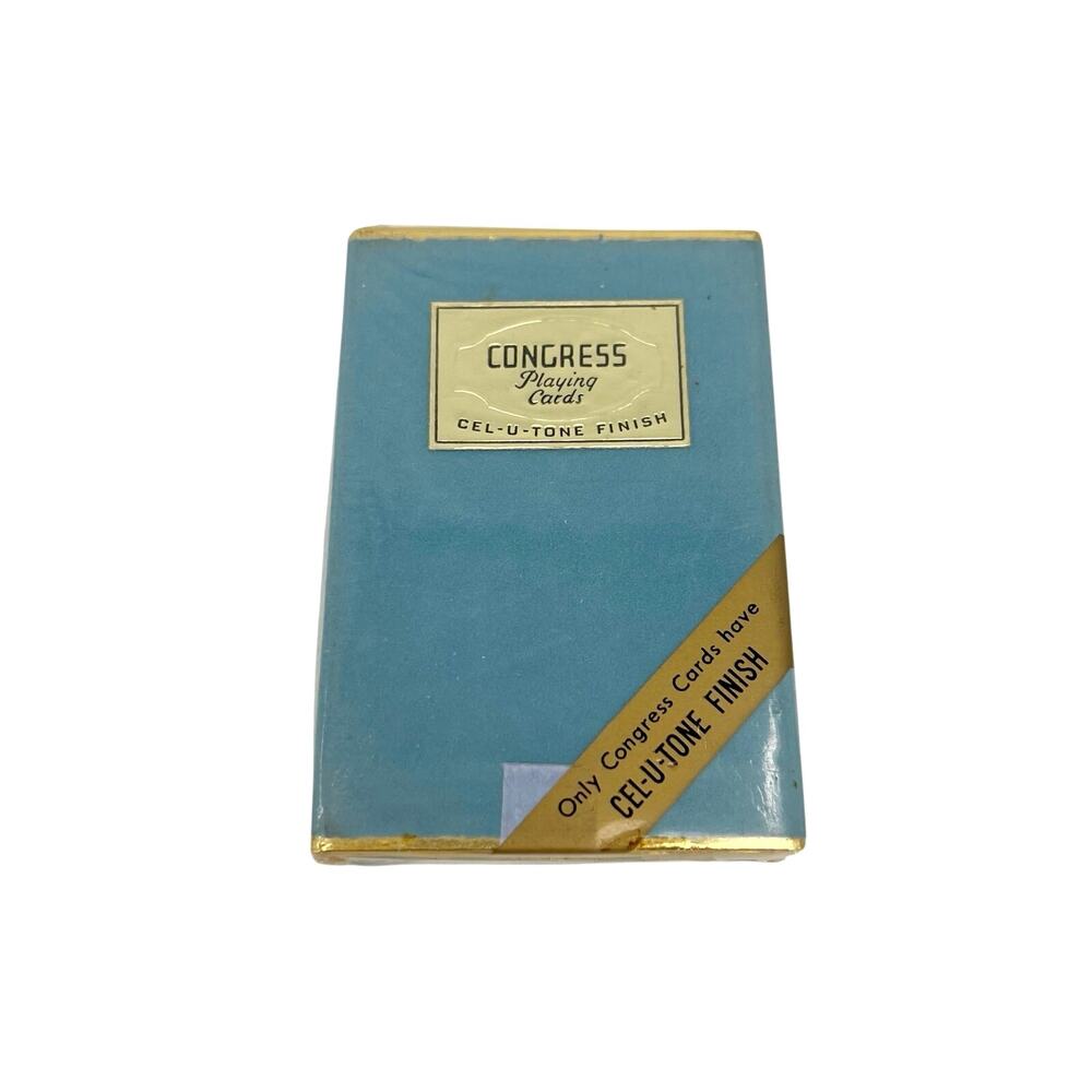 Vintage Congress Playing Cards